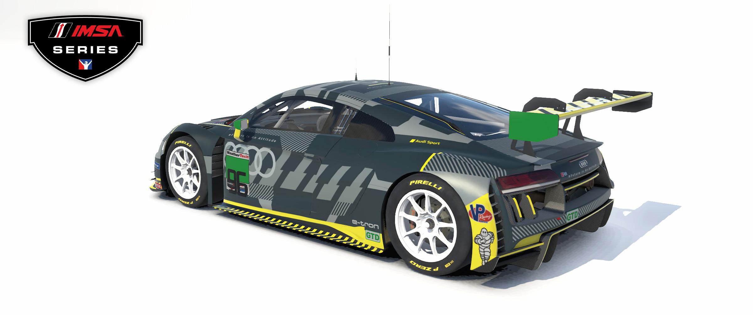 Preview of Hoonitron Audi R8 GT3 | Yellow IMSA by Alex Schmurtz