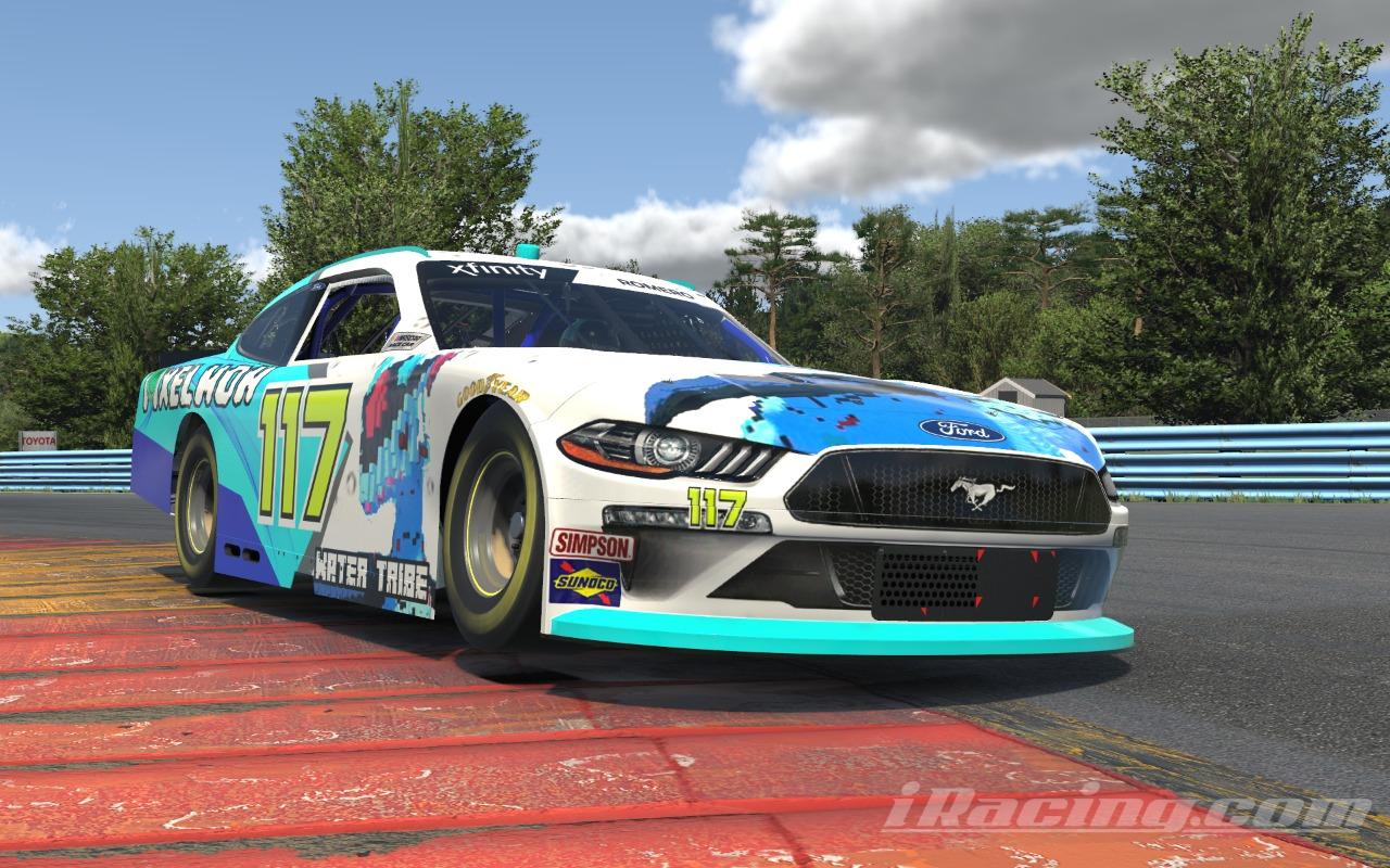 Preview of Xfinity Mustang Alien de alba by Arturo Romero