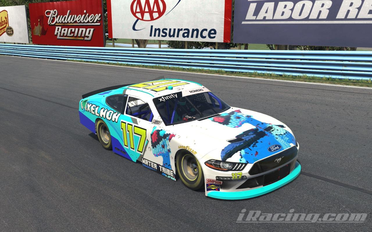 Preview of Xfinity Mustang Alien de alba by Arturo Romero