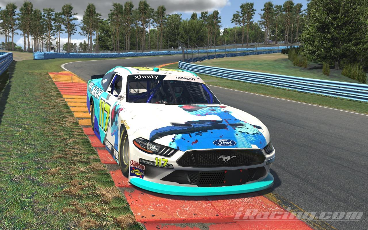 Preview of Xfinity Mustang Alien de alba by Arturo Romero