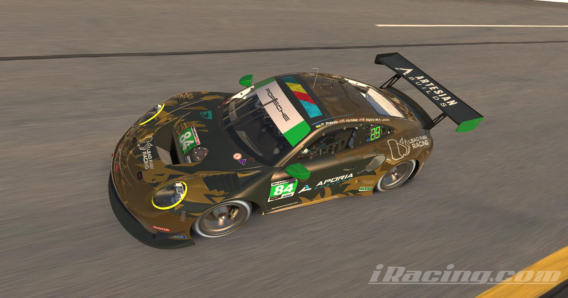 Preview of 2022 Lead Paw Racing 24 Hours of Dayona 911 GT3R (IMSA Numbers) by Pan H.