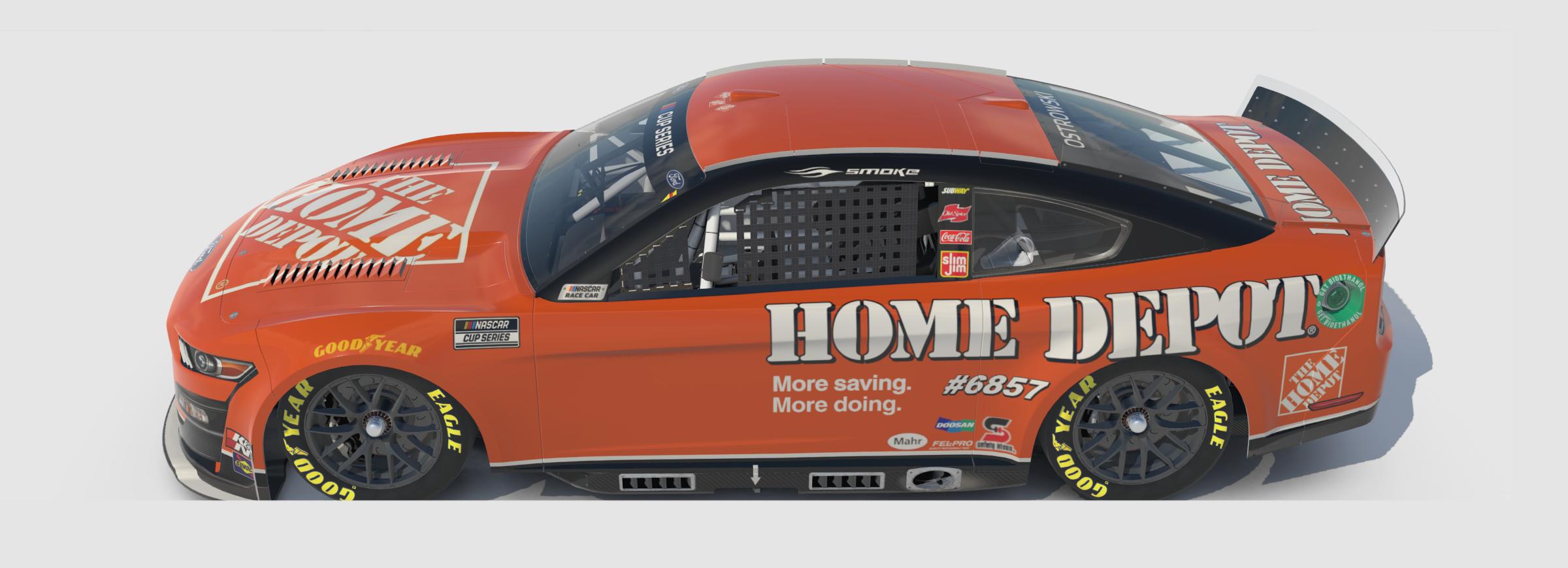 Preview of No# Tony Stewart 2007 Home Depot Mustang by Nathaniel O.