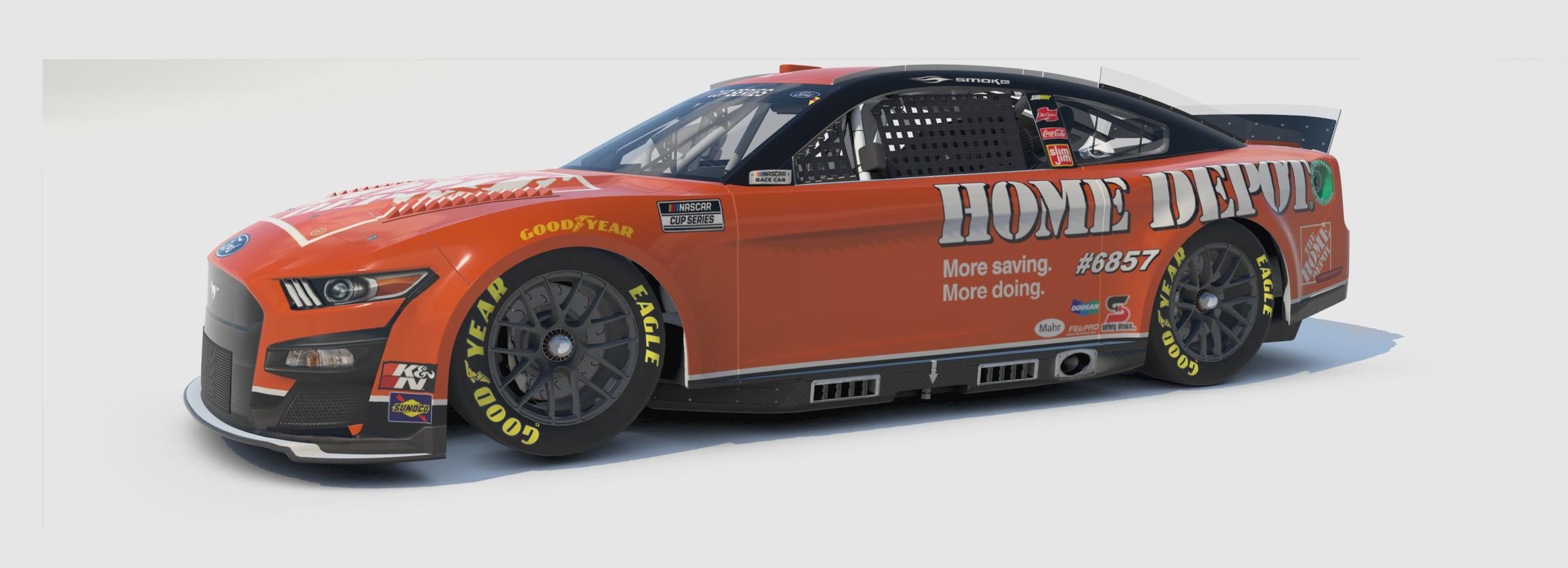Preview of No# Tony Stewart 2007 Home Depot Mustang by Nathaniel O.