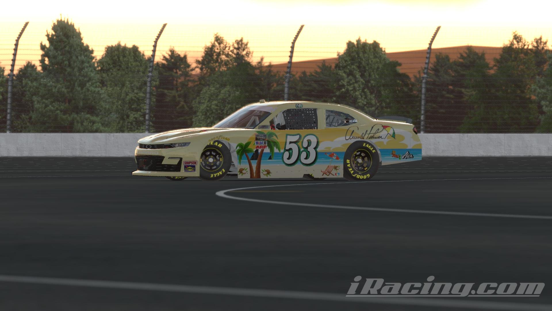 Preview of Arnold Palmer Xfinity Car by Winston Deel