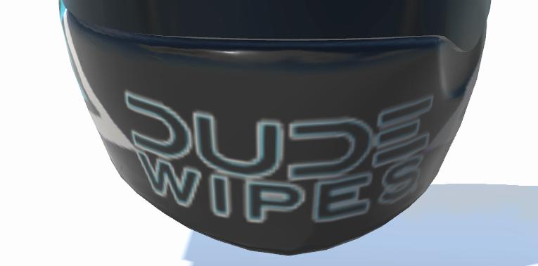Preview of Dude Wipes - Anthony Alfredo Helmet Version 3 by Gary G.