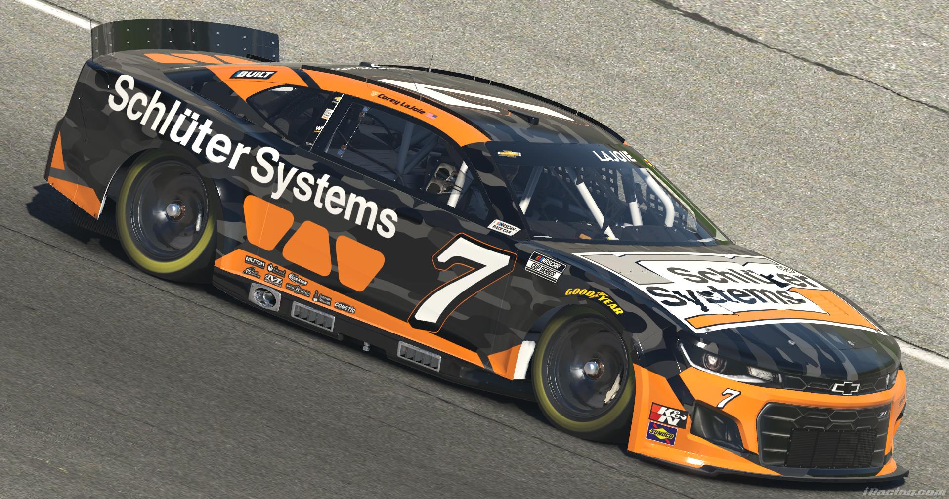 Preview of 2022 Corey LaJoie Schulter Systems Camaro by Ben Horton