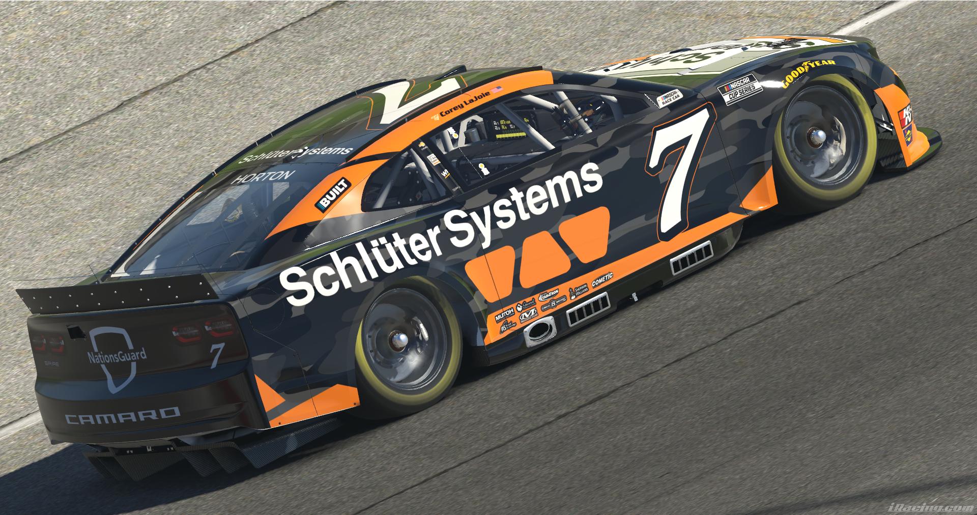 Preview of 2022 Corey LaJoie Schulter Systems Camaro by Ben Horton