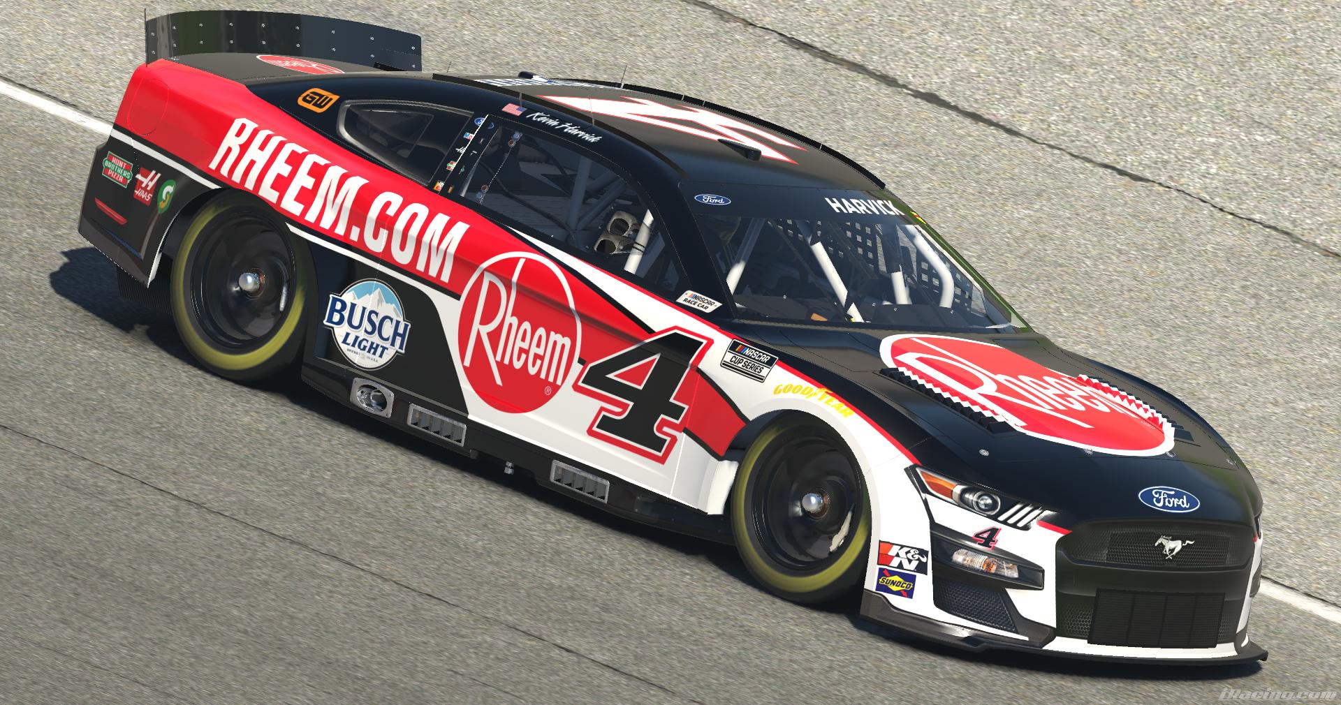 Preview of 2022 Kevin Harvick Rheem Mustang by Ben Horton