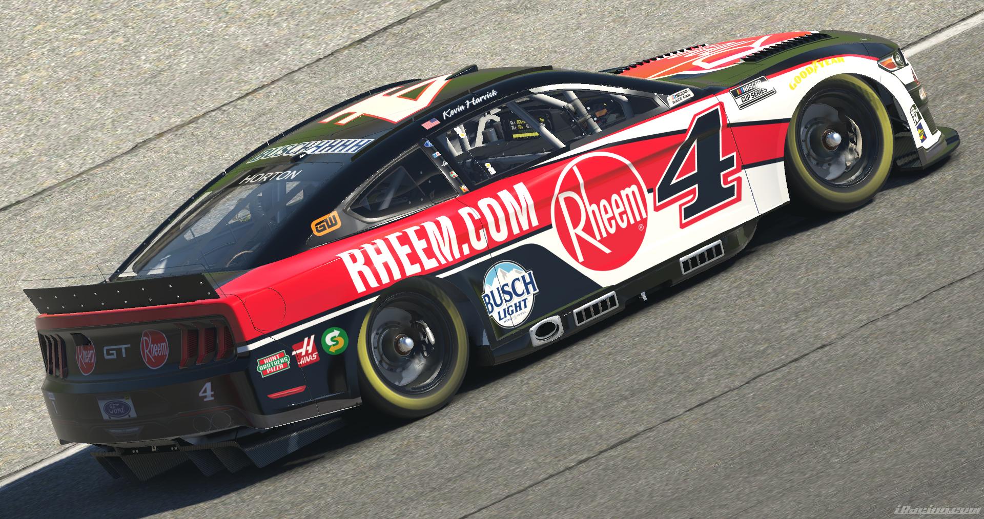 Preview of 2022 Kevin Harvick Rheem Mustang by Ben Horton
