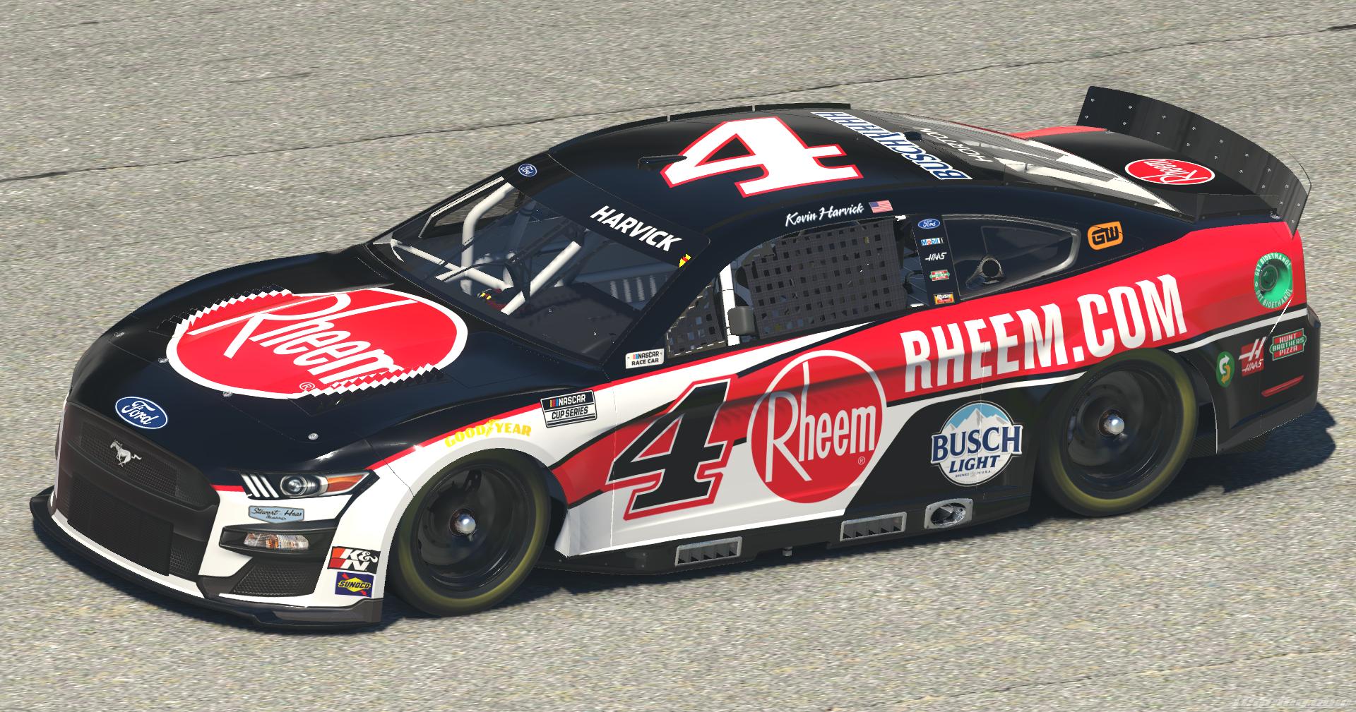 Preview of 2022 Kevin Harvick Rheem Mustang by Ben Horton