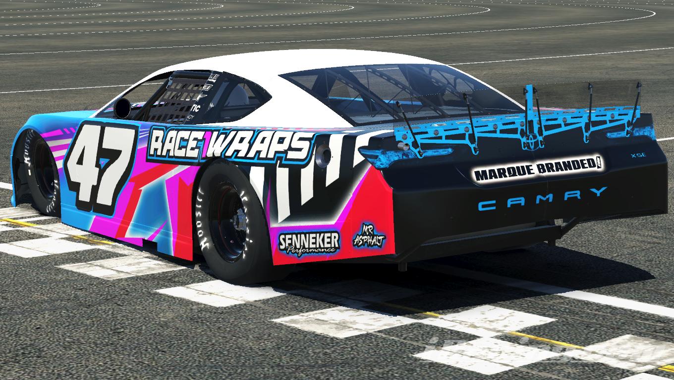 Race1Wraps - Midwest Short Trackin Camry by Mark Welch - Trading Paints