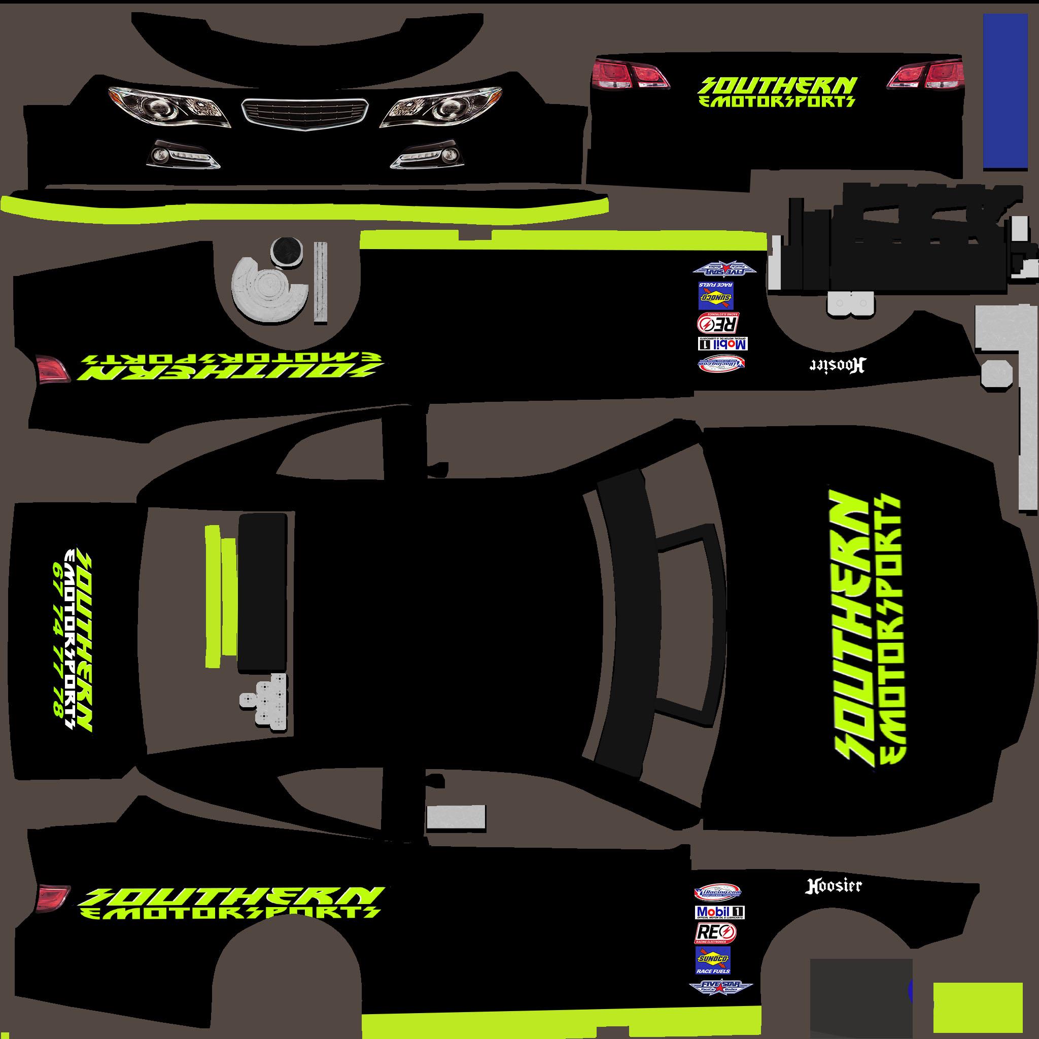 Super Late Model stamp clear by Dan Withers - Trading Paints