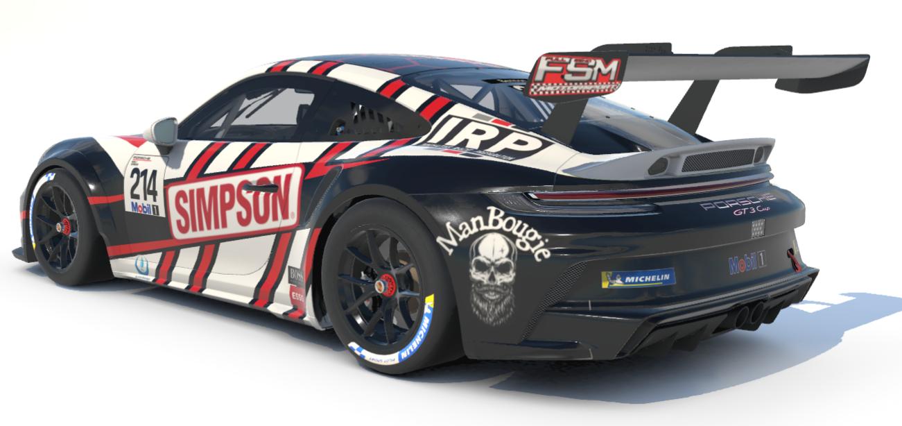 Preview of Fullsend Motorsport - Simpson sponsored livery by Wade Benson