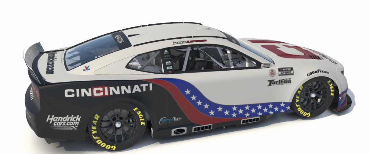 Preview of Kyle Larson Cincinnati Chevrolet Camaro Next Gen  by Gavin Newton