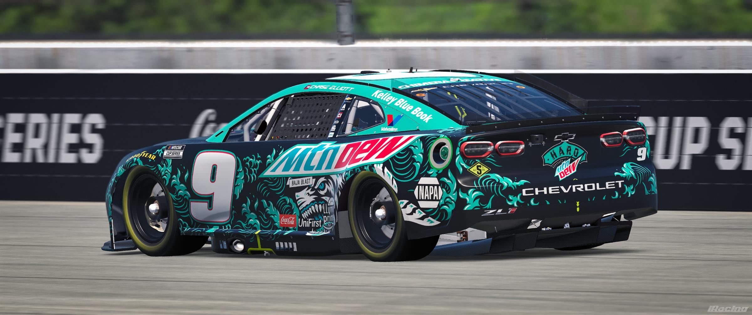 Preview of 2026* Chase Elliott Mountain Dew Hard Baja Blast (SIM-STAMP) by Alan H.