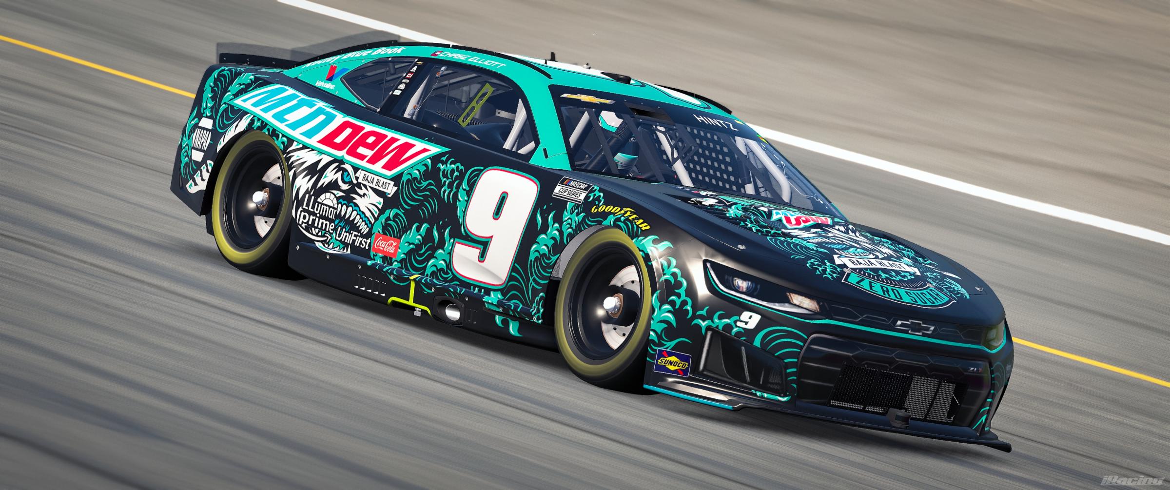 Preview of 2026* Chase Elliott Mountain Dew Hard Baja Blast (SIM-STAMP) by Alan H.