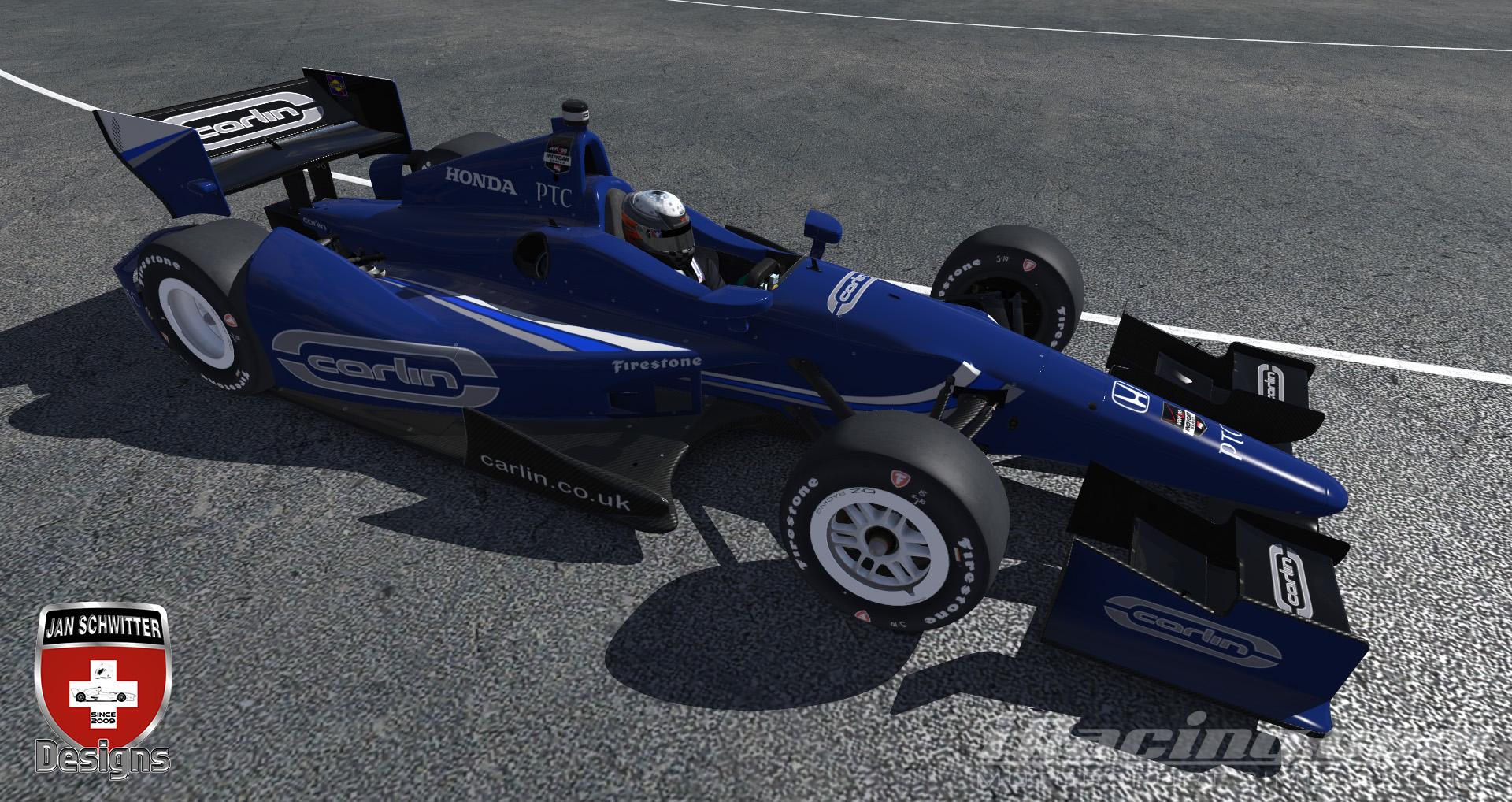 Preview of Dallara DW12 - Carlin by Jan Schwitter