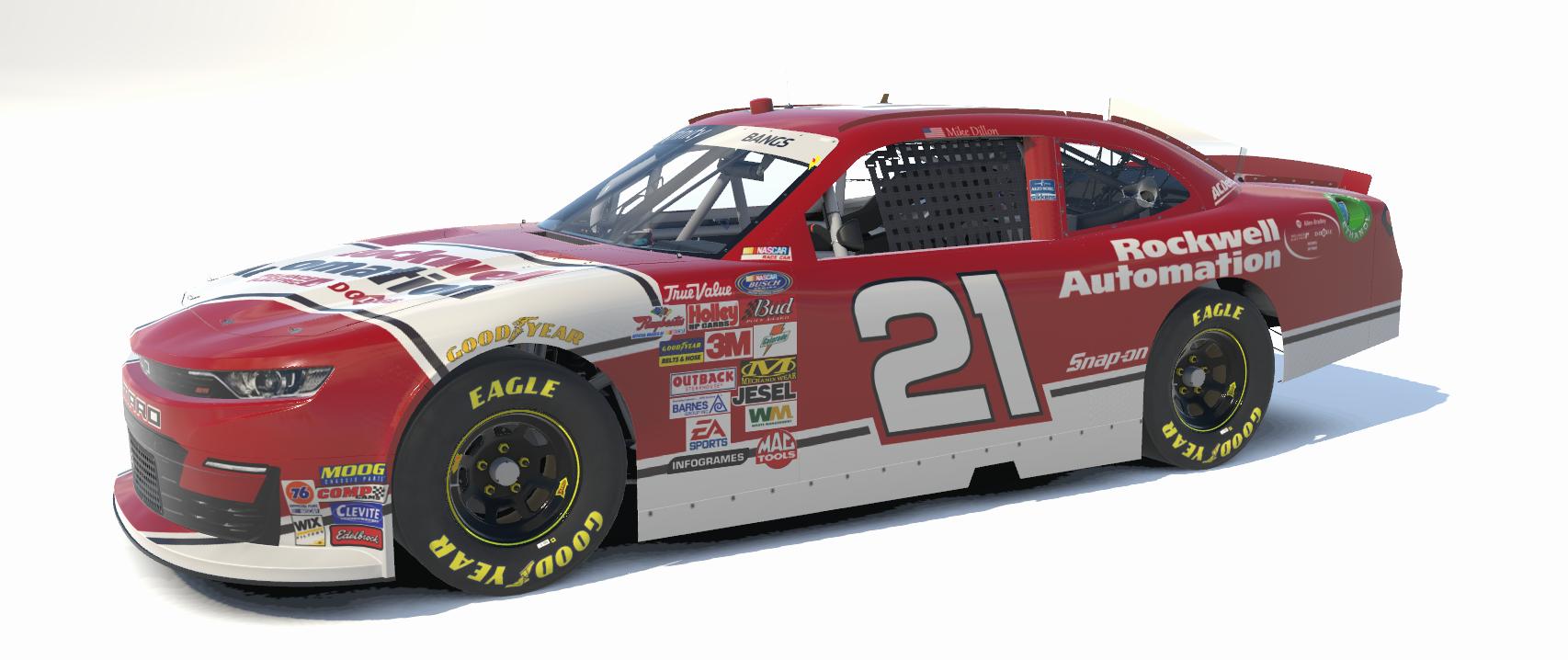 Preview of Mike Dillon 2001 Rockwell Automation Chevrolet Camaro (Custom Number) by Will Bangs