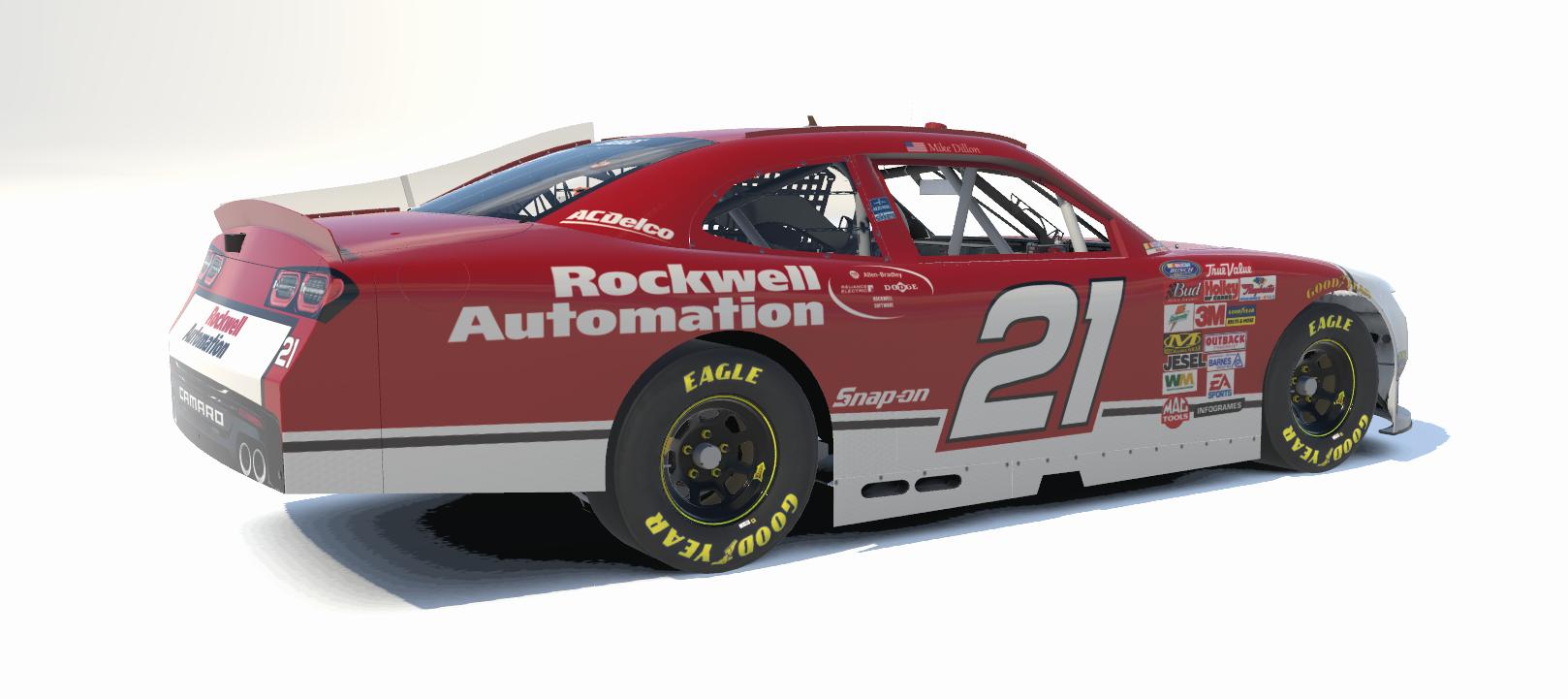 Preview of Mike Dillon 2001 Rockwell Automation Chevrolet Camaro (Custom Number) by Will Bangs