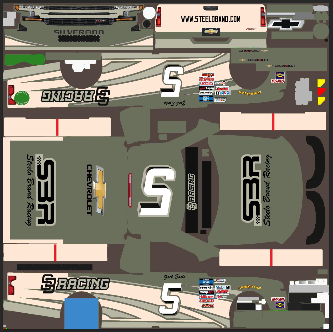 Preview of Chevrolet Silverado Truck 2019 by Zach Earls