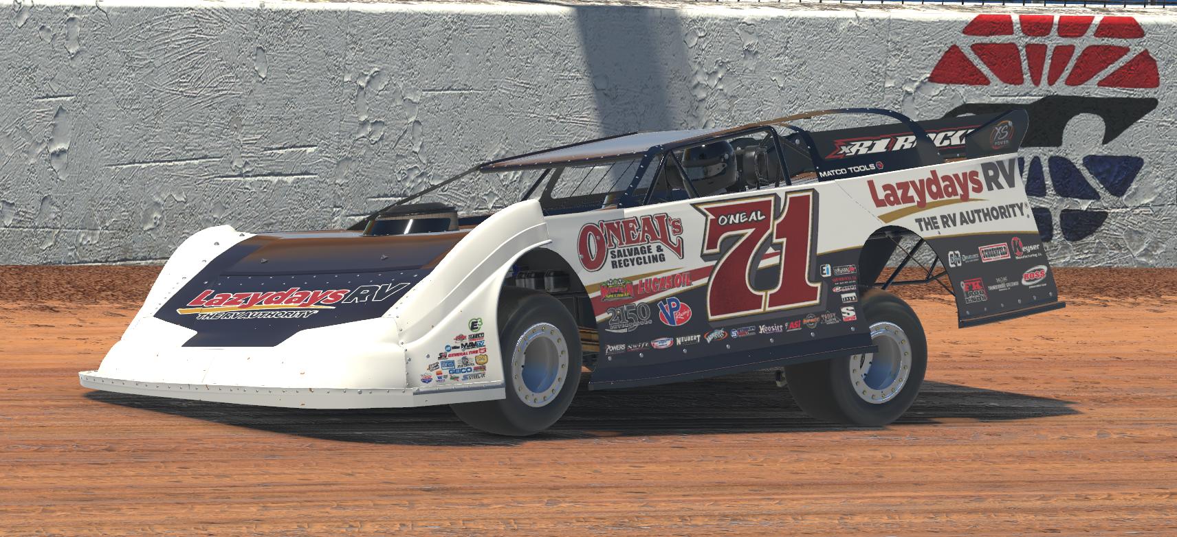 Hudson ONeal 2022 by Joey Neace Trading Paints