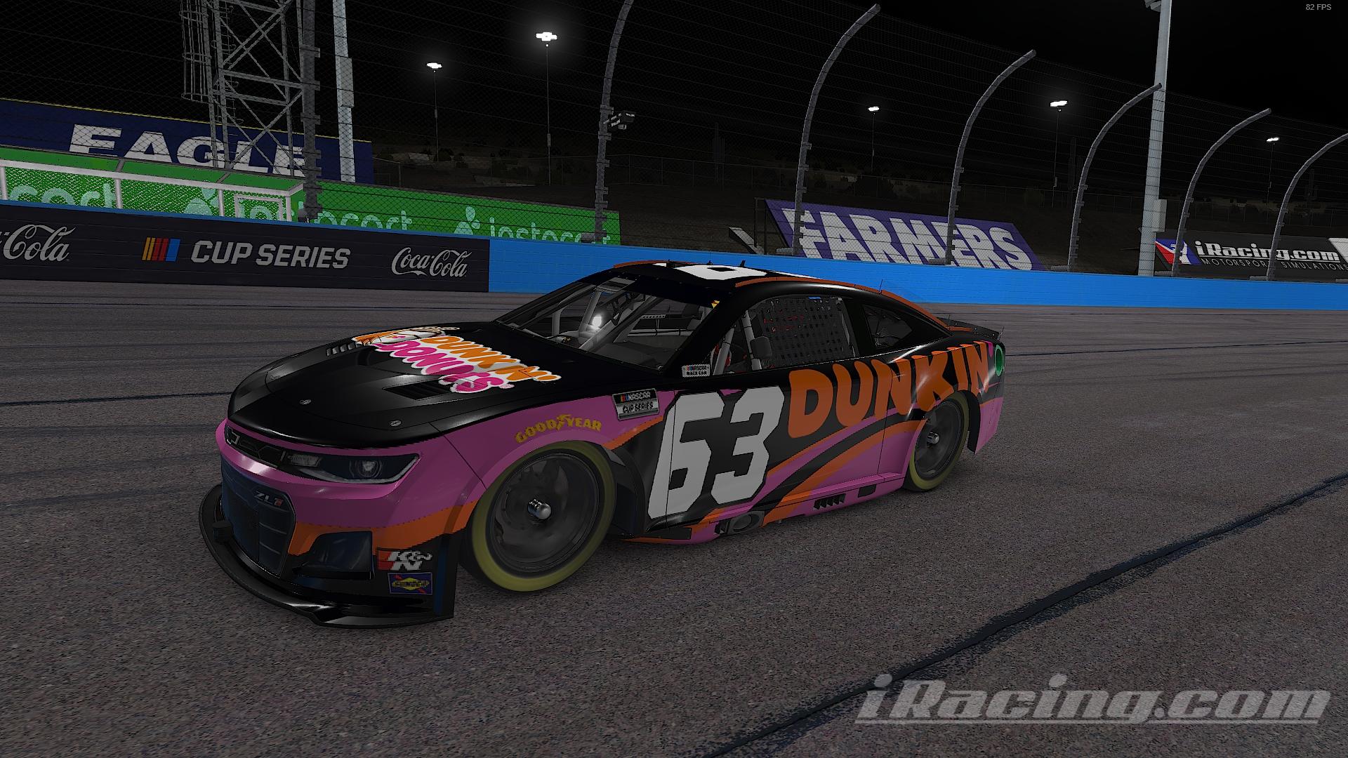 Preview of Dunkin Black and Pink Next Gen Chevrolet Camaro ZL1 by Lily Fraser