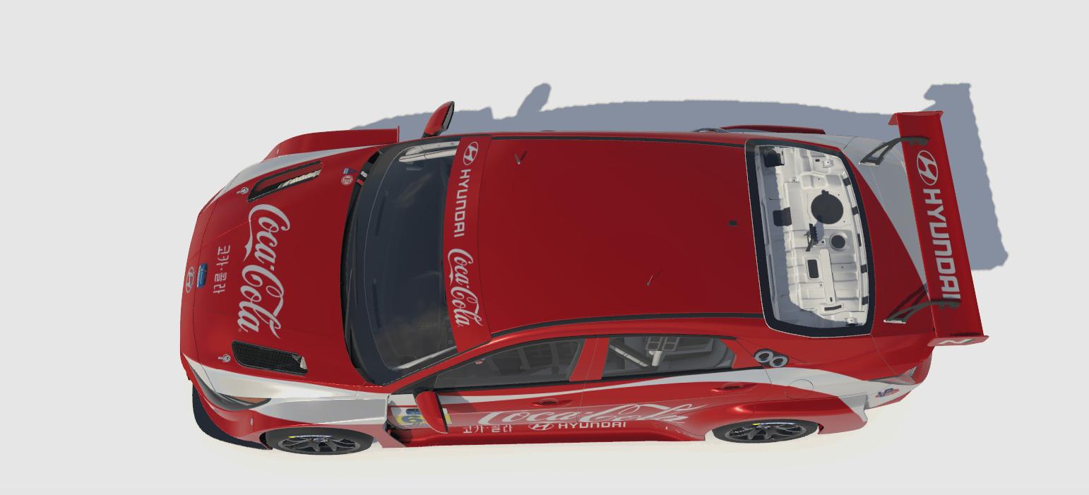 Preview of Hyundai Elantra N TCR - COCA-COLA by Yun Sung G.