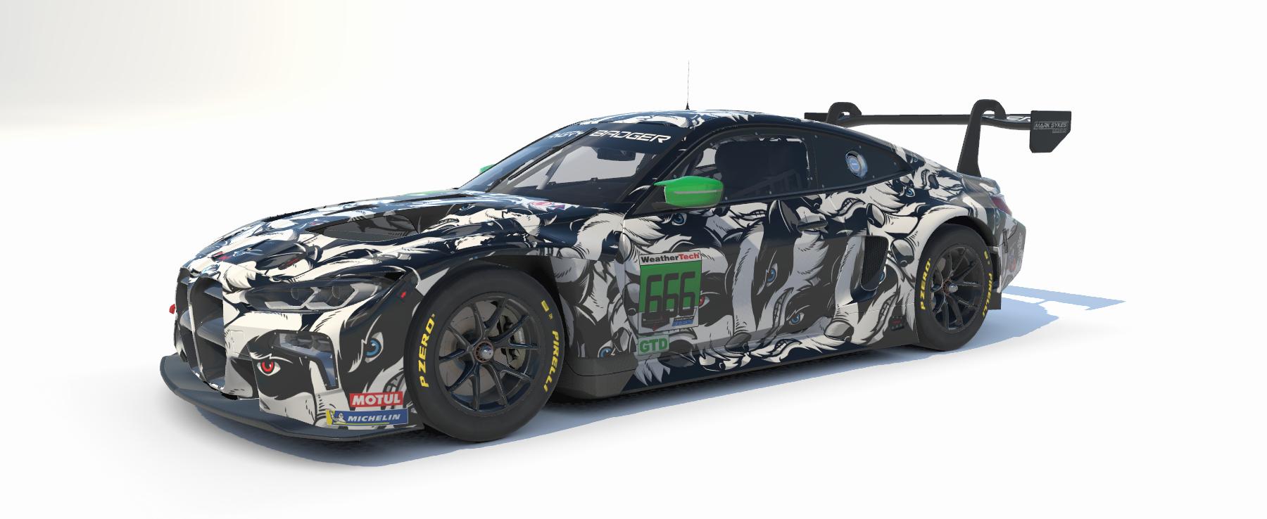 Preview of Angry Badger BMW M4 GT3 IMSA by Mark Sykes