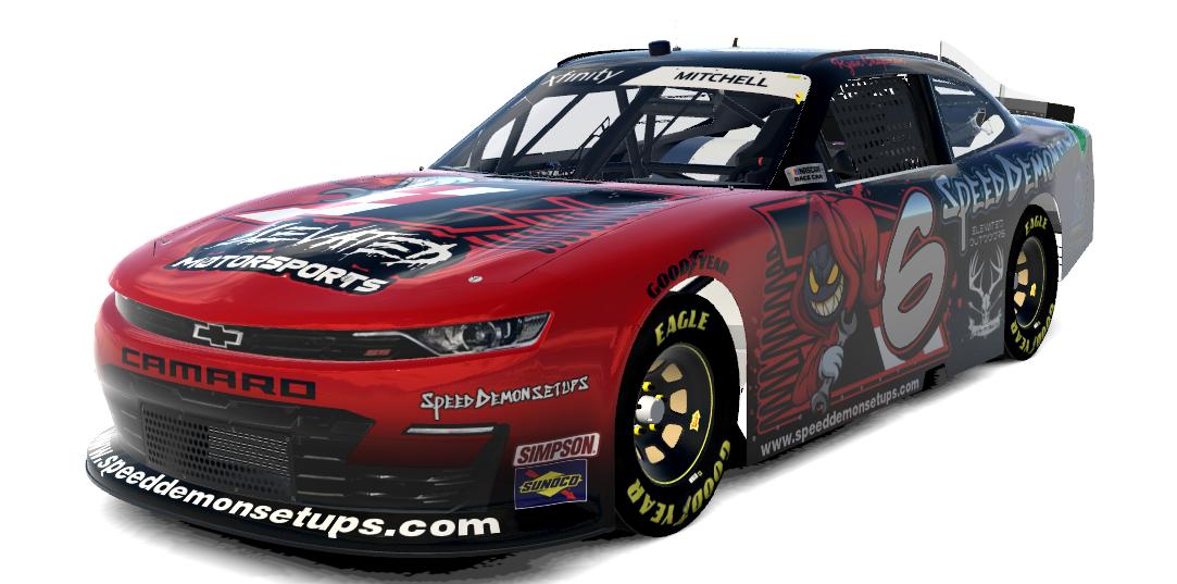 Preview of Ryan Chapman - NASCAR XFINITY Chevrolet Camaro - Speed Demon Setups / Elevated Motorsports by Kenny Mitchell