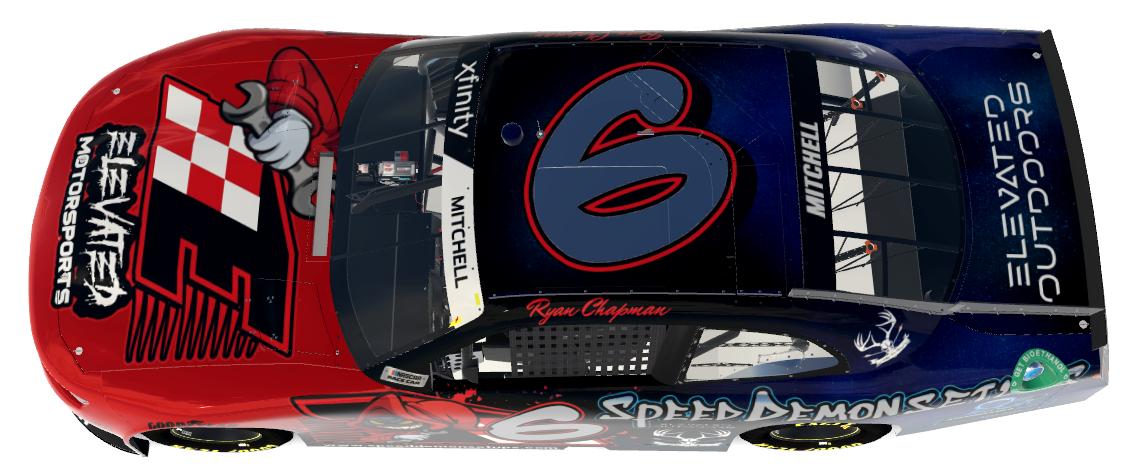 Preview of Ryan Chapman - NASCAR XFINITY Chevrolet Camaro - Speed Demon Setups / Elevated Motorsports by Kenny Mitchell
