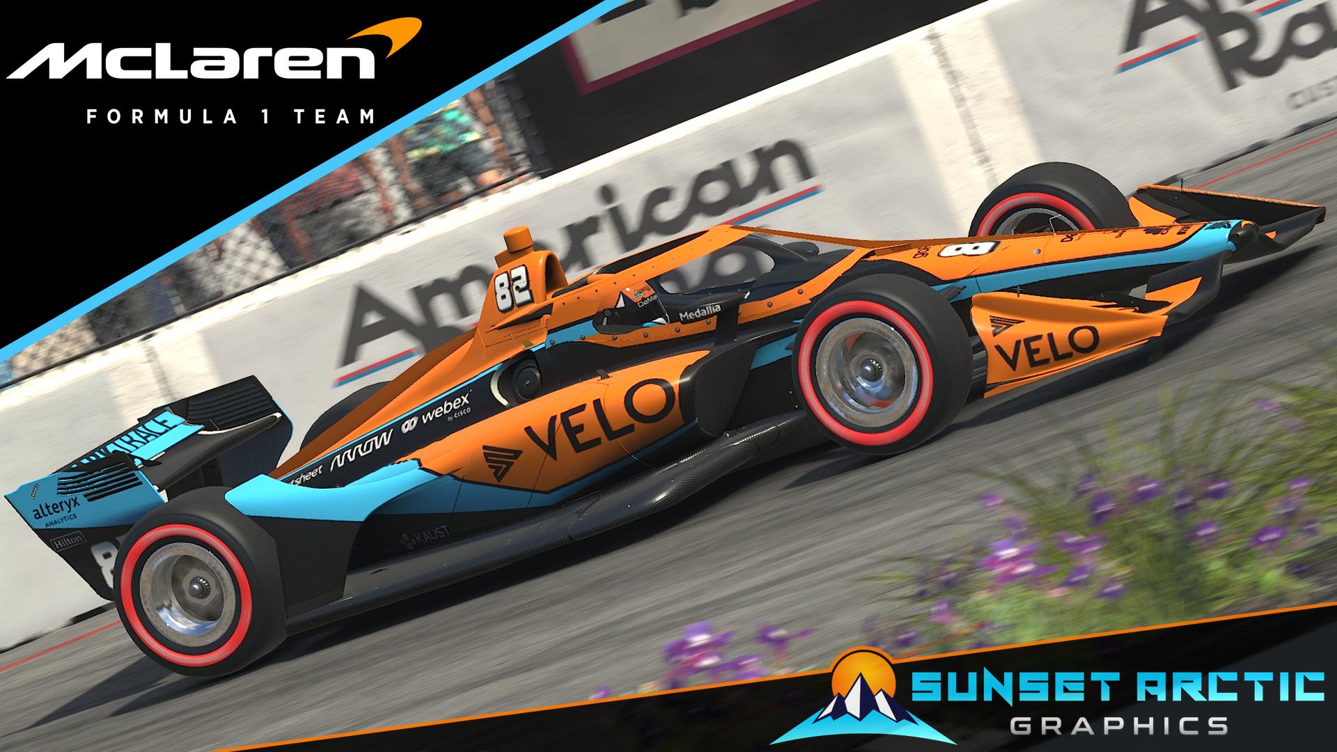 Preview of 2022 McLaren F1 IndyCar Concept by Dakota D.