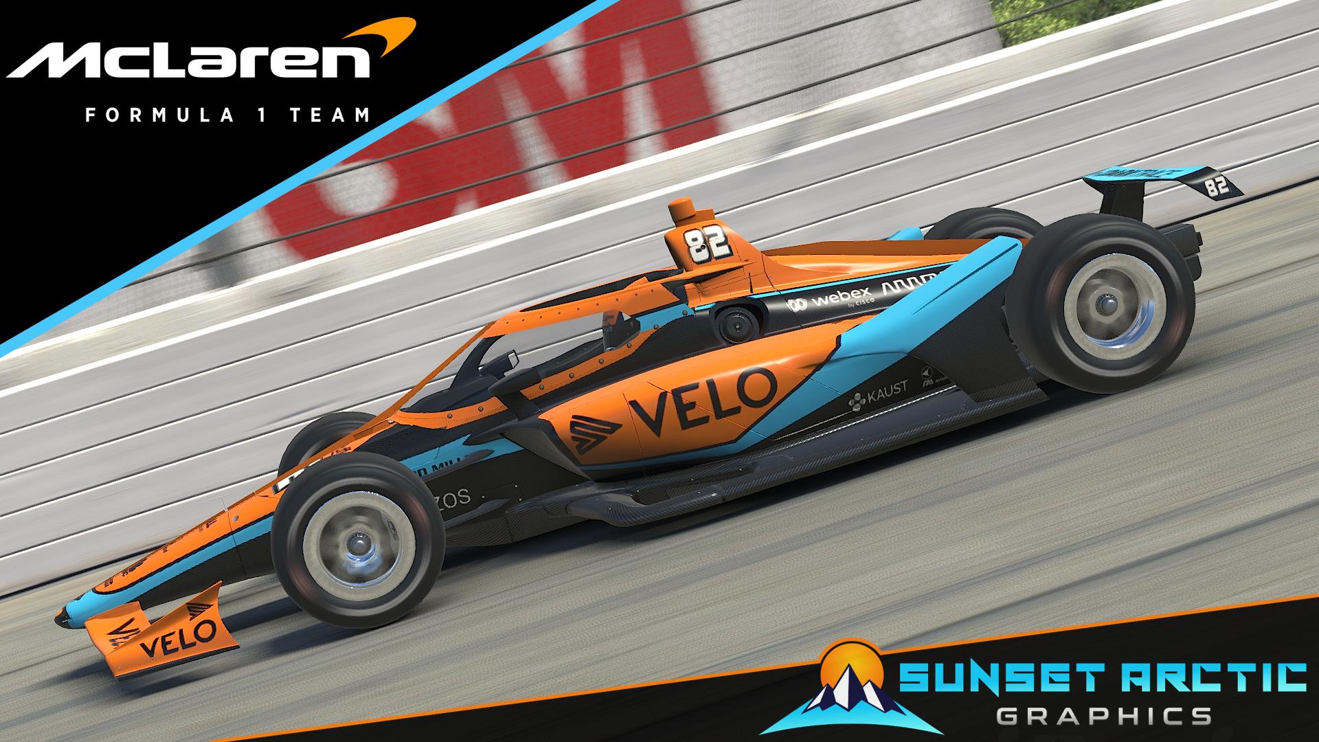 Preview of 2022 McLaren F1 IndyCar Concept by Dakota D.