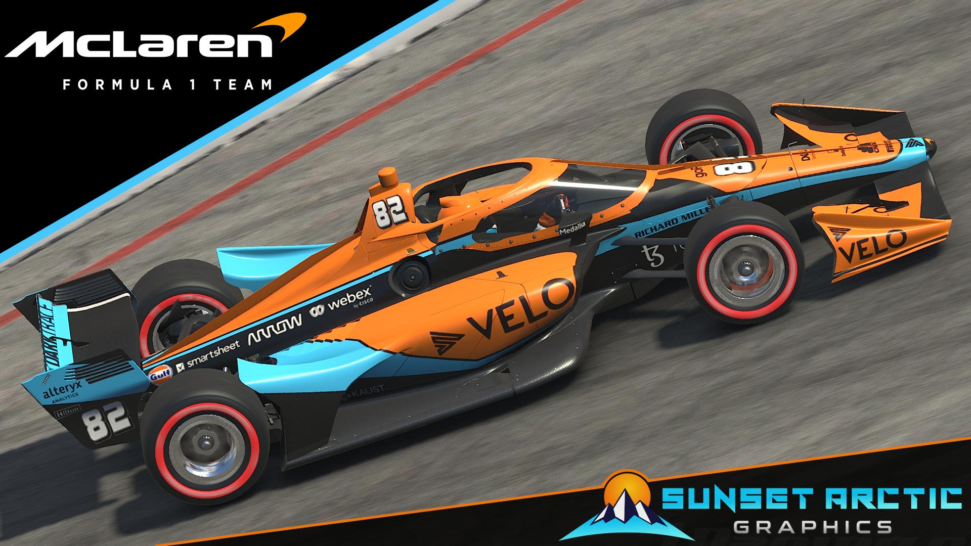 Preview of 2022 McLaren F1 IndyCar Concept by Dakota D.