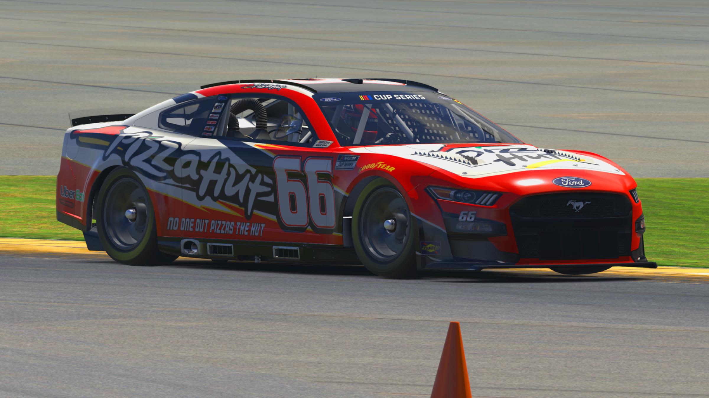 Preview of Pizza Hut 2022 Ford Mustang by Aledam Contreras