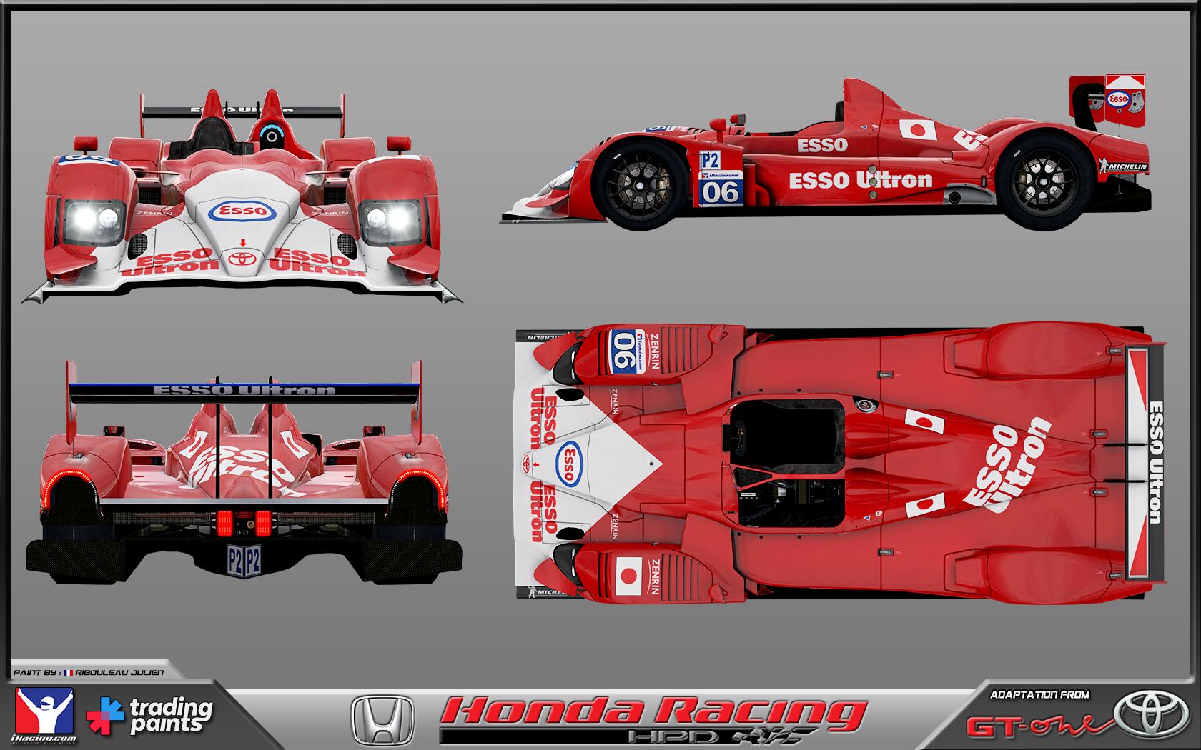 Preview of HPD Toyota gtone 1998 esso ultron by Julien Ribouleau
