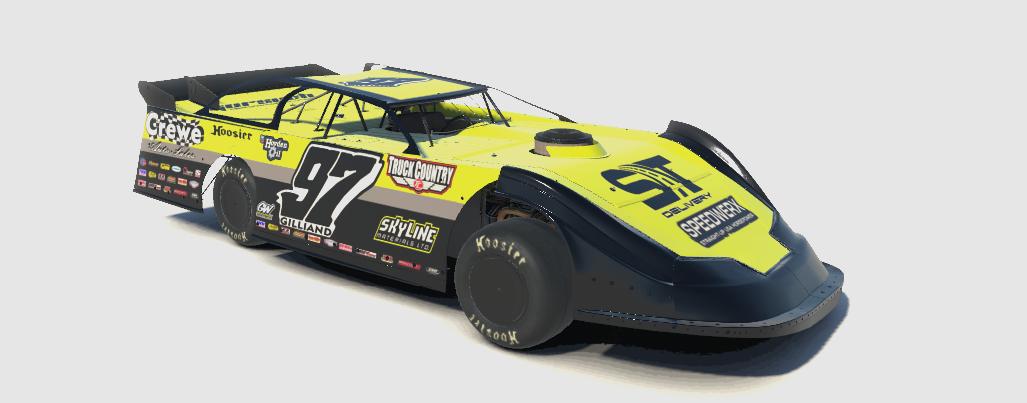 Preview of Dirt Late Model Gilliand 97  by Brandon S.