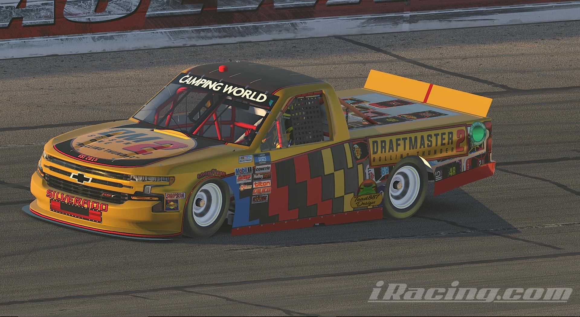 2022 Draftmaster 2 Sunburst Yellow Silverado by Todd Liston - Trading ...