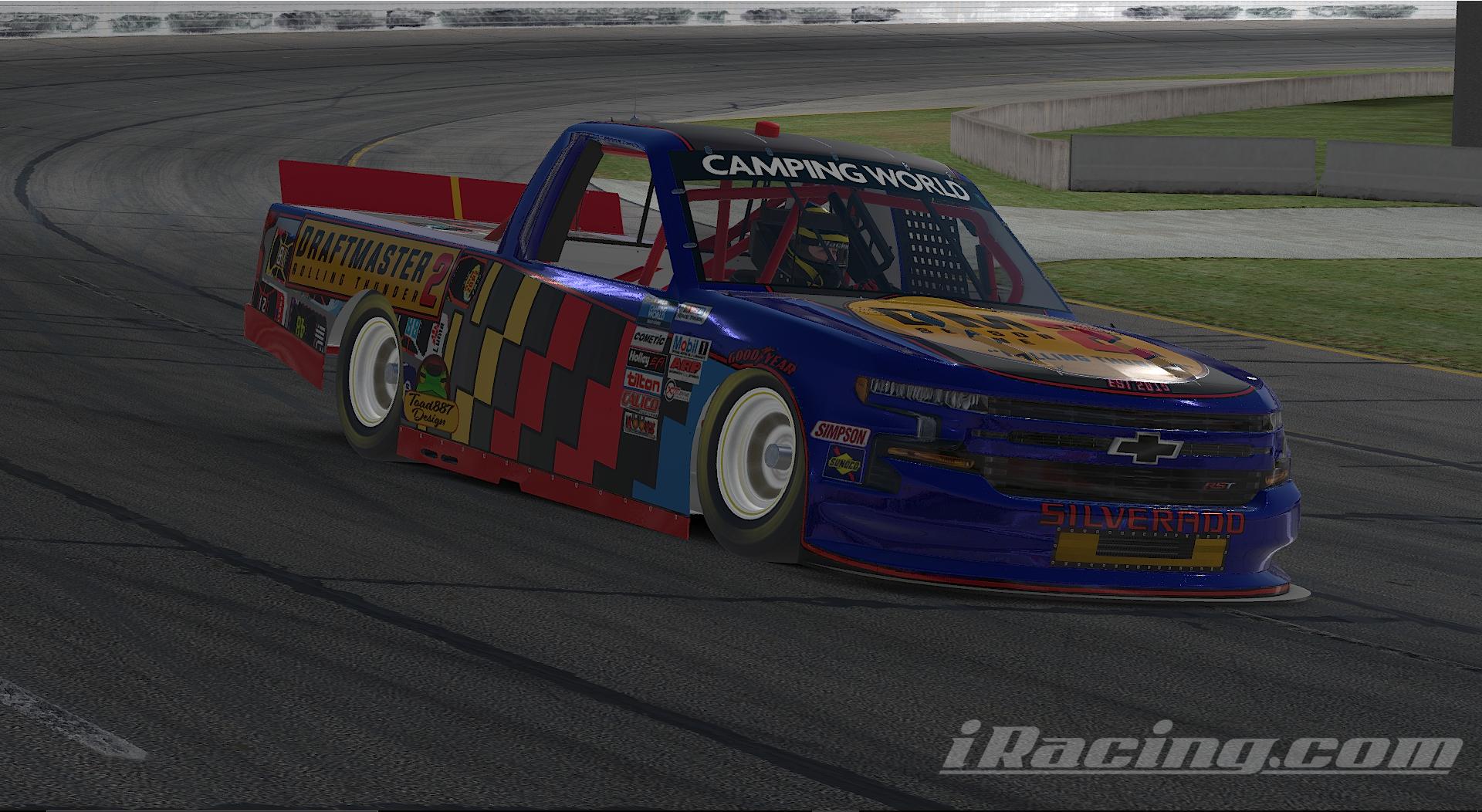 2022 Draftmaster 2 Midnight Blue Silverado by Todd Liston - Trading Paints