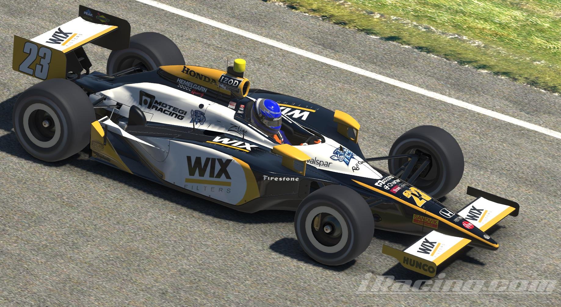 Preview of Paul Tracy 2011 Wix Filters by Broderic Banta
