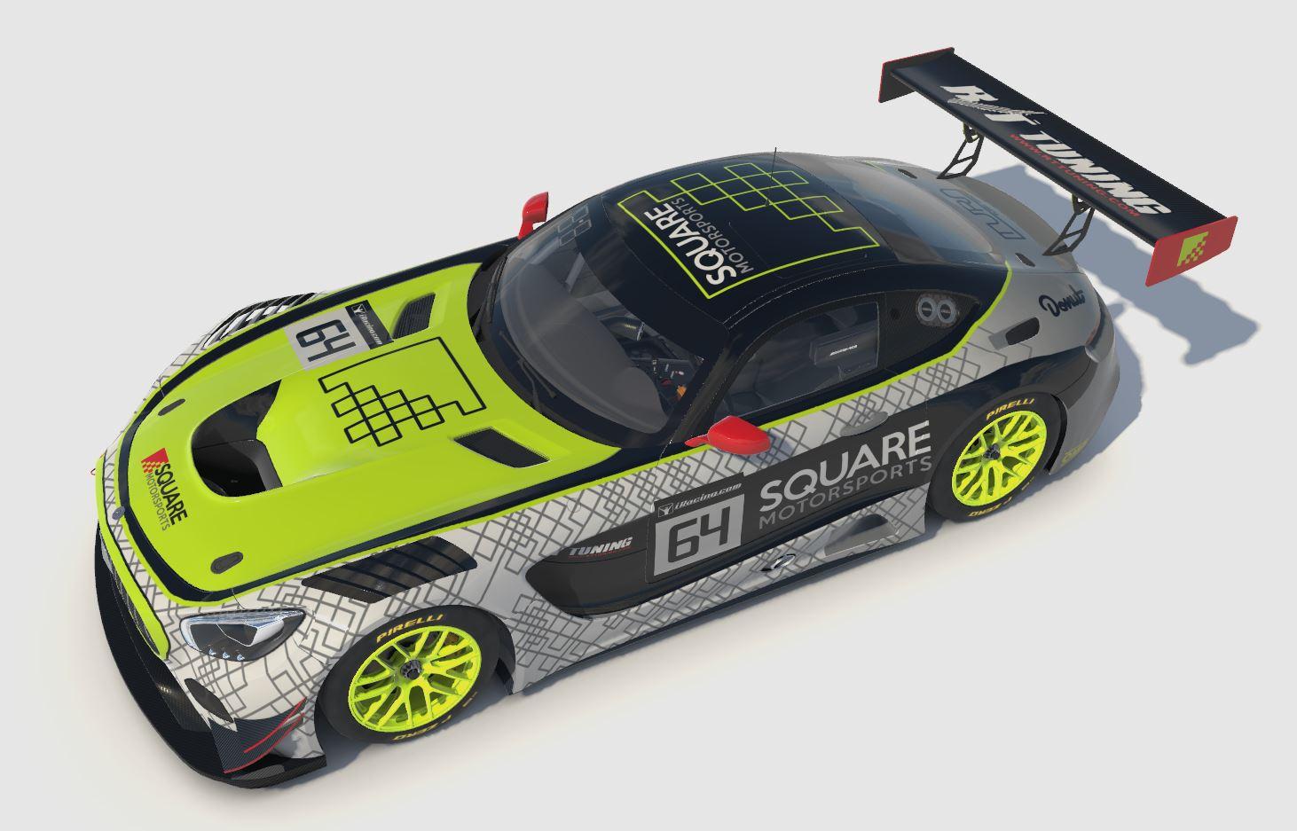 Square Motorsports AMG GT3 by Joseph G. - Trading Paints