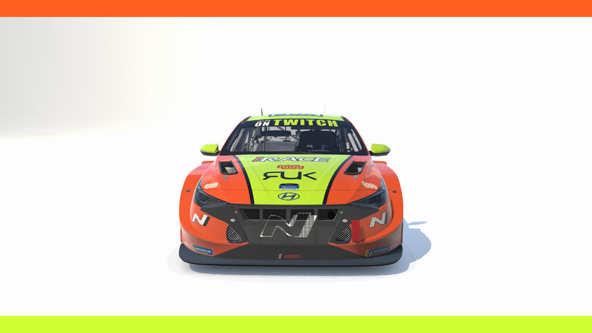 Team RUK Hyundai Elantra Paint Job by Rhys A Marshall Trading Paints