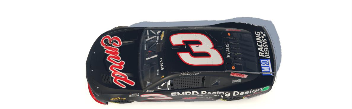 Preview of Stephen Leicht #3 EMRD Racing Designs Dale Earnhardt Throwback by Rob Evans