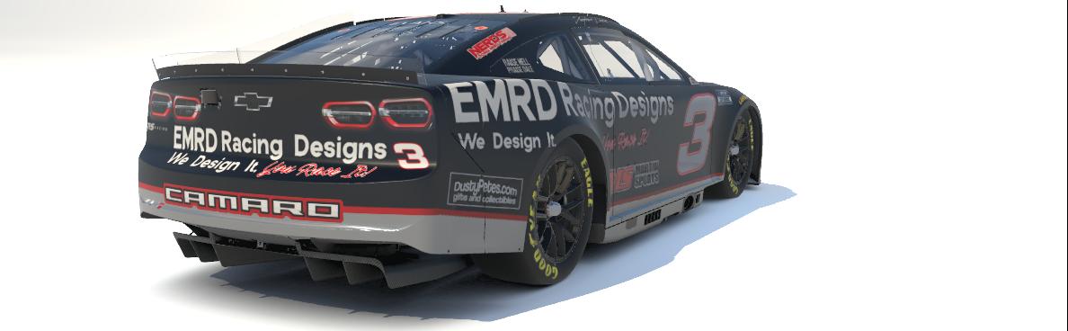 Preview of Stephen Leicht #3 EMRD Racing Designs Dale Earnhardt Throwback by Rob Evans