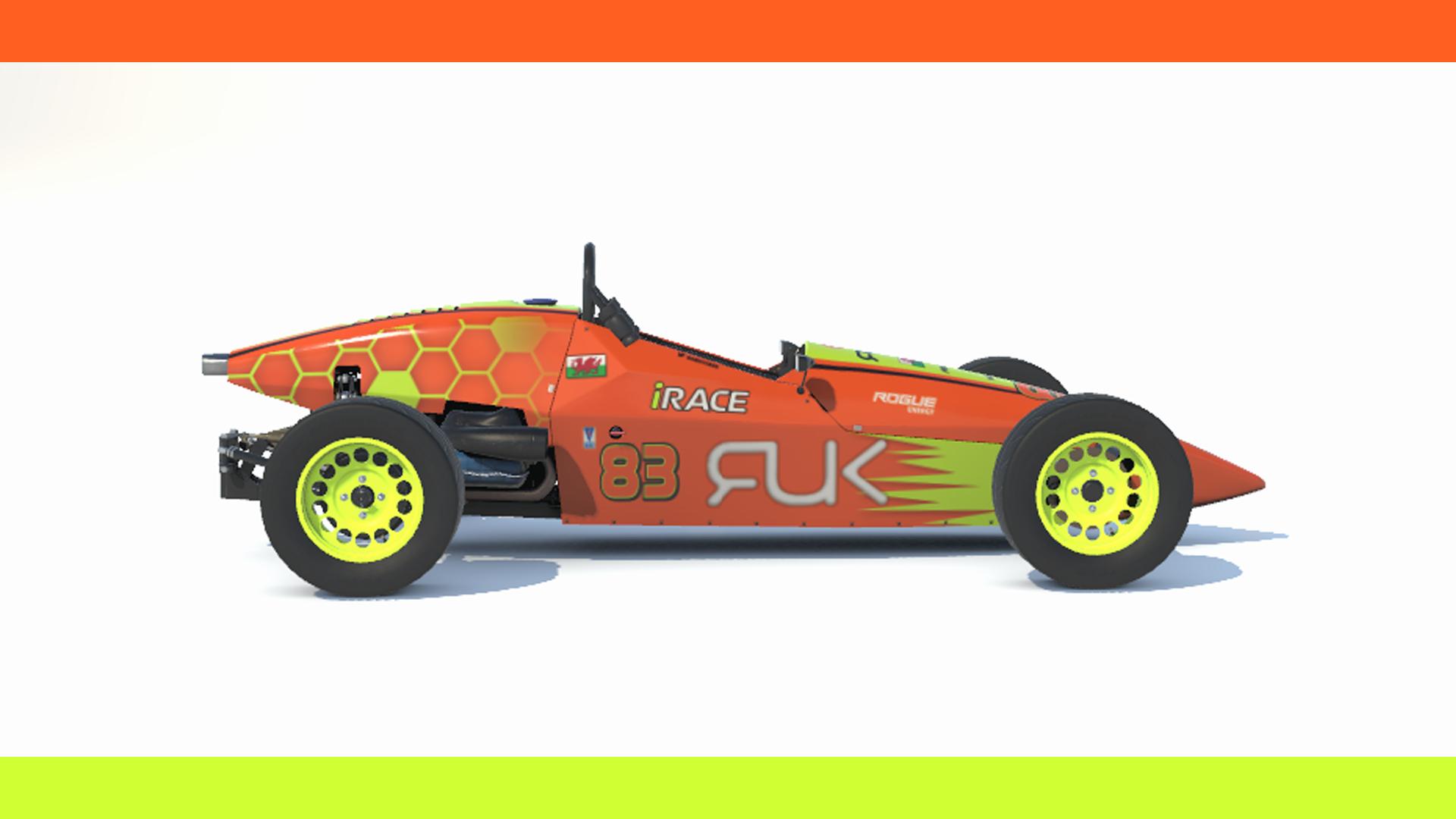 Preview of Team RUK Formula Vee Paint Job by Rhys A Marshall