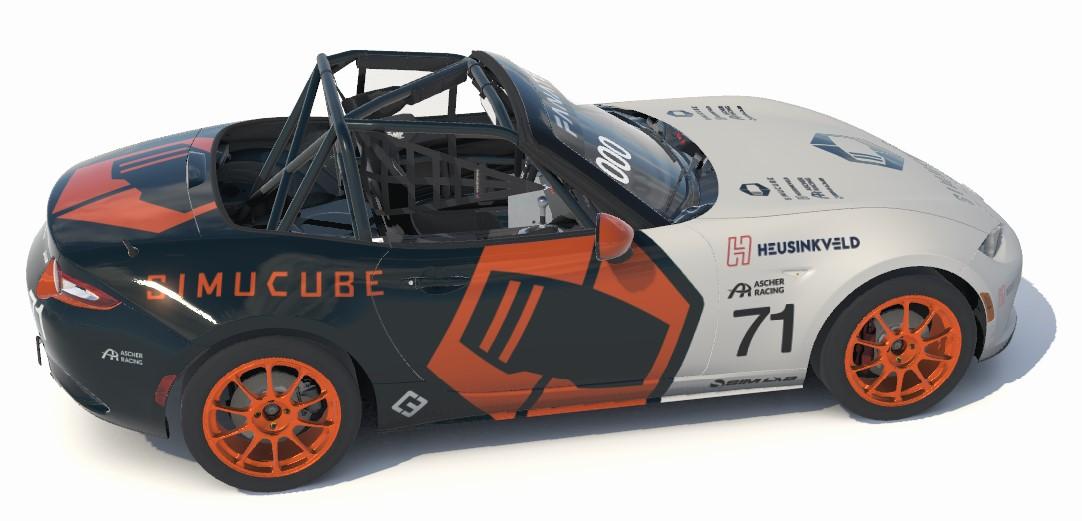 Preview of Simucube Livery with Spec Map by Carl A Wilkes