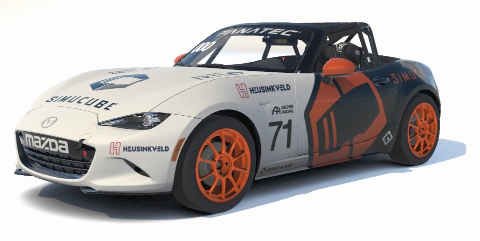 Preview of Simucube Livery with Spec Map by Carl A Wilkes