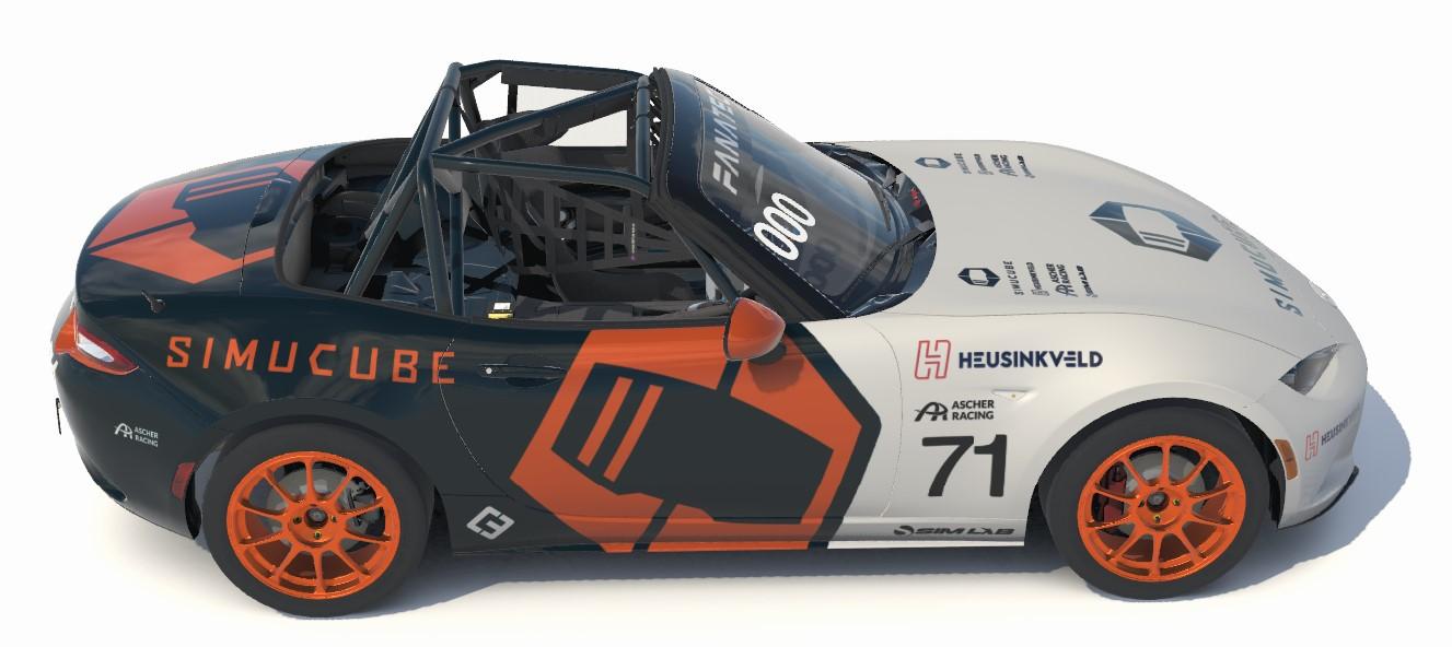 Preview of Simucube Livery with Spec Map by Carl A Wilkes