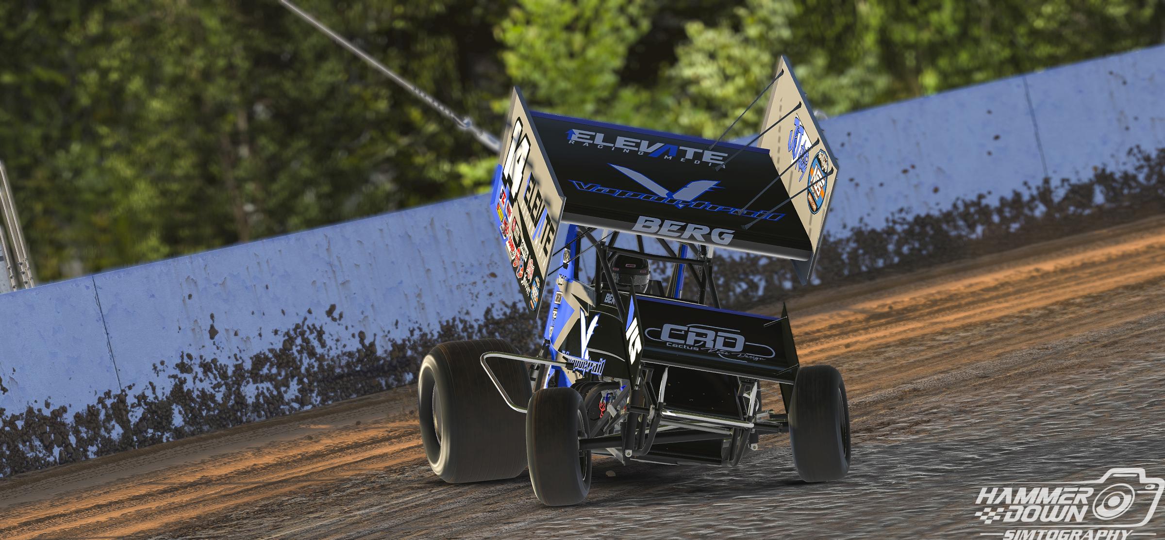 Preview of 2022 Dylan Berg Grey Sprint Car by Koleton Anderson