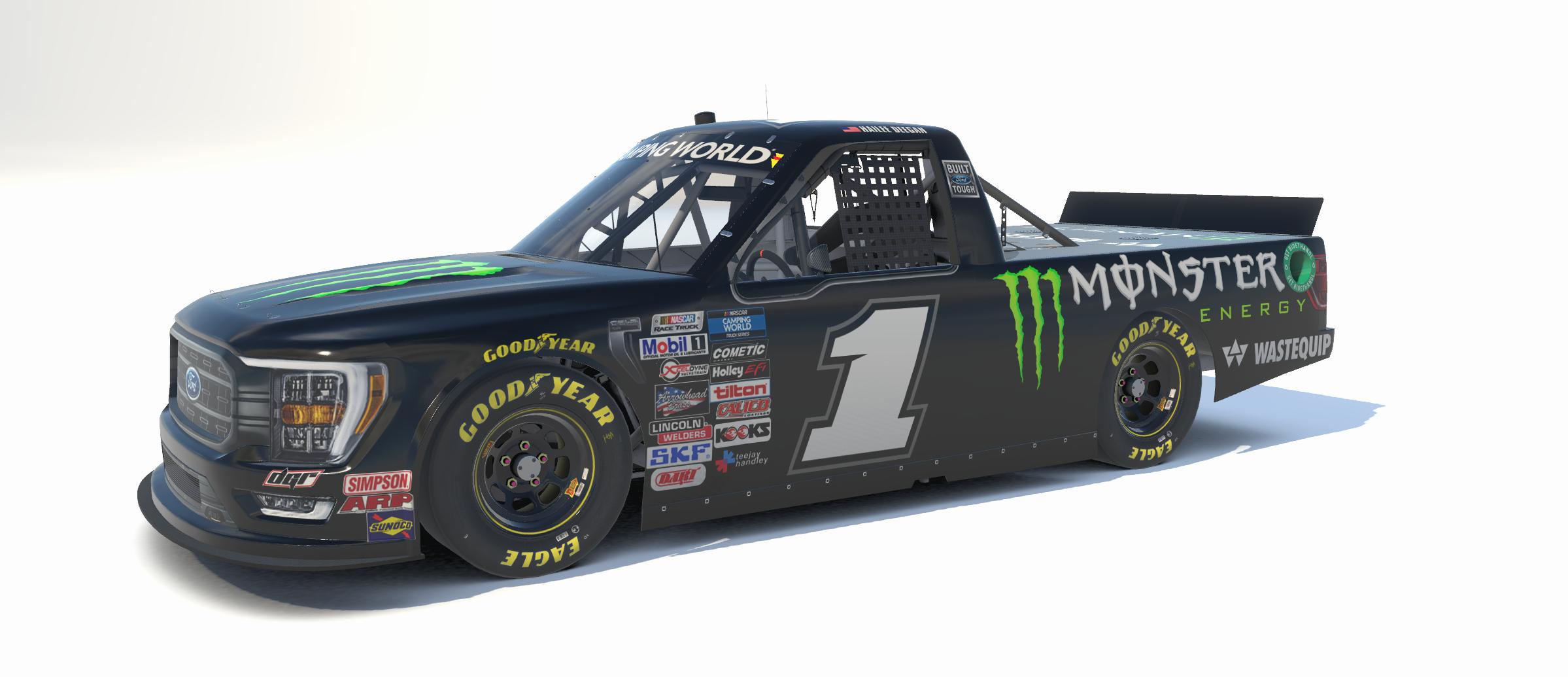 Preview of #1 - 2022 - Hailie Deegan - Monster Energy - Wastequip - DGR (WIP) by Teejay Handley