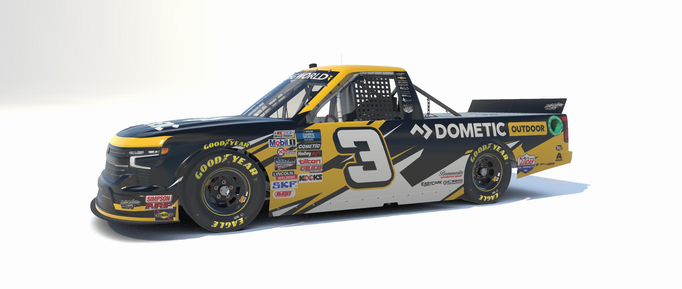 #3 - 2022 - Jordan Anderson - Jordan Anderson Racing - JAR - Dometic ...